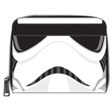 Star Wars Stormtrooper Highly Collectible Faux Leather Licensed Zip Purse