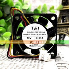 1 pcs TEI TD4010X-H-12-BPLL 4010 12V 0.09A 4 cm silent cooling fan