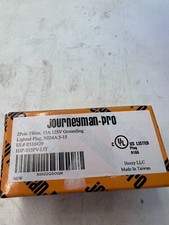 (QTY 2) Journeyman-Pro 3 Wire 15A 125V Grounding Lighted Plug HJP-515PV-LIT