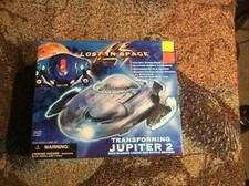 Vintage 1997 Lost in Space Deluxe Transforming Jupiter 2 Blazing New, Open Box