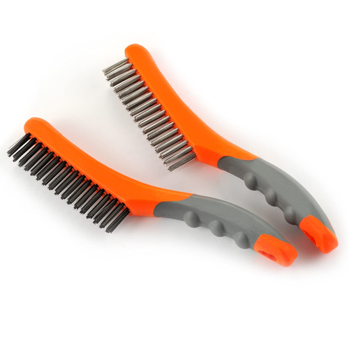 Wire Brush Set 5PCS, Nylon/Brass/Stainless Steel/Carbon Steel Bristles Wire Scra - Picture 4 of 9