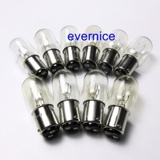10 Stück Birne 15W 220V Doppelkontakt klar N...