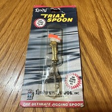 Vintage Lindy Little Joe #2 Triax Spoon Golden Shiner TT201 NOS