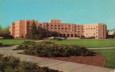 Postcard Ross Hall University of Wyoming 