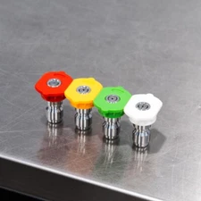 MTM Rinse Nozzles 6.0 Orifice | 4 Pack 1/4" Stainless Quick Connect