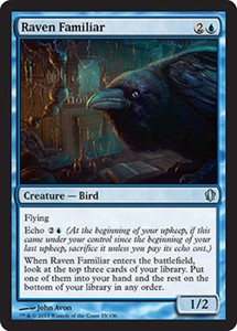 Raven Familiar x4 - Commander 2013 - NM-Mint, English - Commander 2013