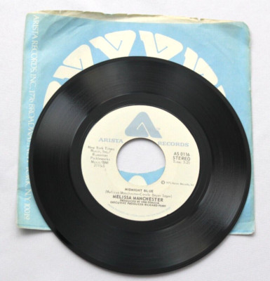 MELISSA MANCHESTER I GOT EYES / MIDNIGHT BLUE 45 7'' VINYL RECORD (AS 0116)