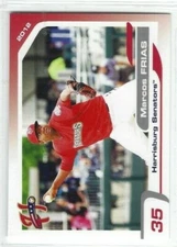 2012 Harrisburg Senators (Double-A Washington Nationals) Marcos Frias