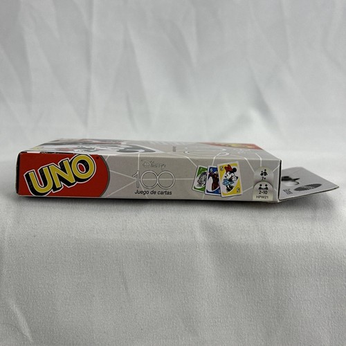 Mattel Disney 100 UNO Card Game with Special MYSTERY Foil Card NEW - Picture 4 of 12