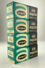 Argus Slide Magazine No 593 Set of 4 Vintage Slide Holder EE434