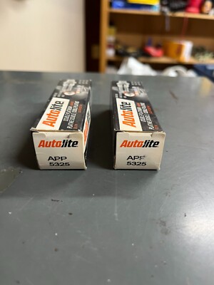 TWO AUTOLITE SPARK PLUGS 5325