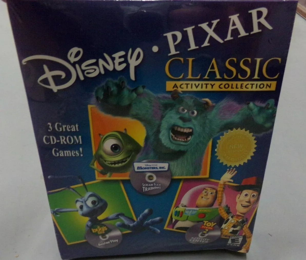 Disney Classic Action Collection of 3 PC Computer Video Games; CD ROM