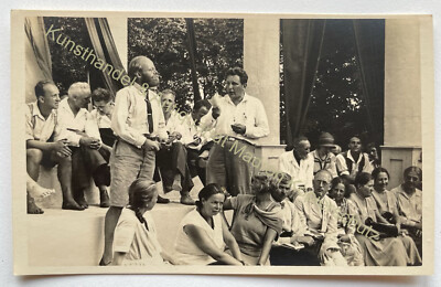 orig. Foto AK um 1930 Berlin Lichterfelde Theater Aufführung 