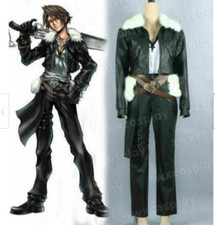 New! Final Fantasy VIII 8 Squall Cosplay Costume
