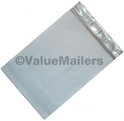 100 Poly Mailers Envelopes 14.5X19 Self Seal Plastic Bags Matte Finish 2.7 Mil
