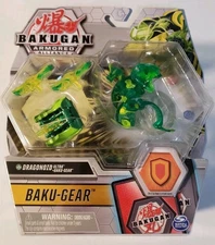 Bakugan DRAGONOID ULTRA  Armored Alliance Green Ventus Transforming Baku Gear