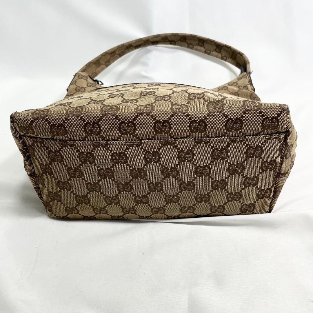 Authentic Gucci GG Pattern One Shoulder Canvas Br… - image 5