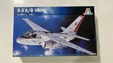 Italeri 1/48 Lockheed S-3 A/B Viking 2021 re-released Model Kit NIB 2623 Sealed
