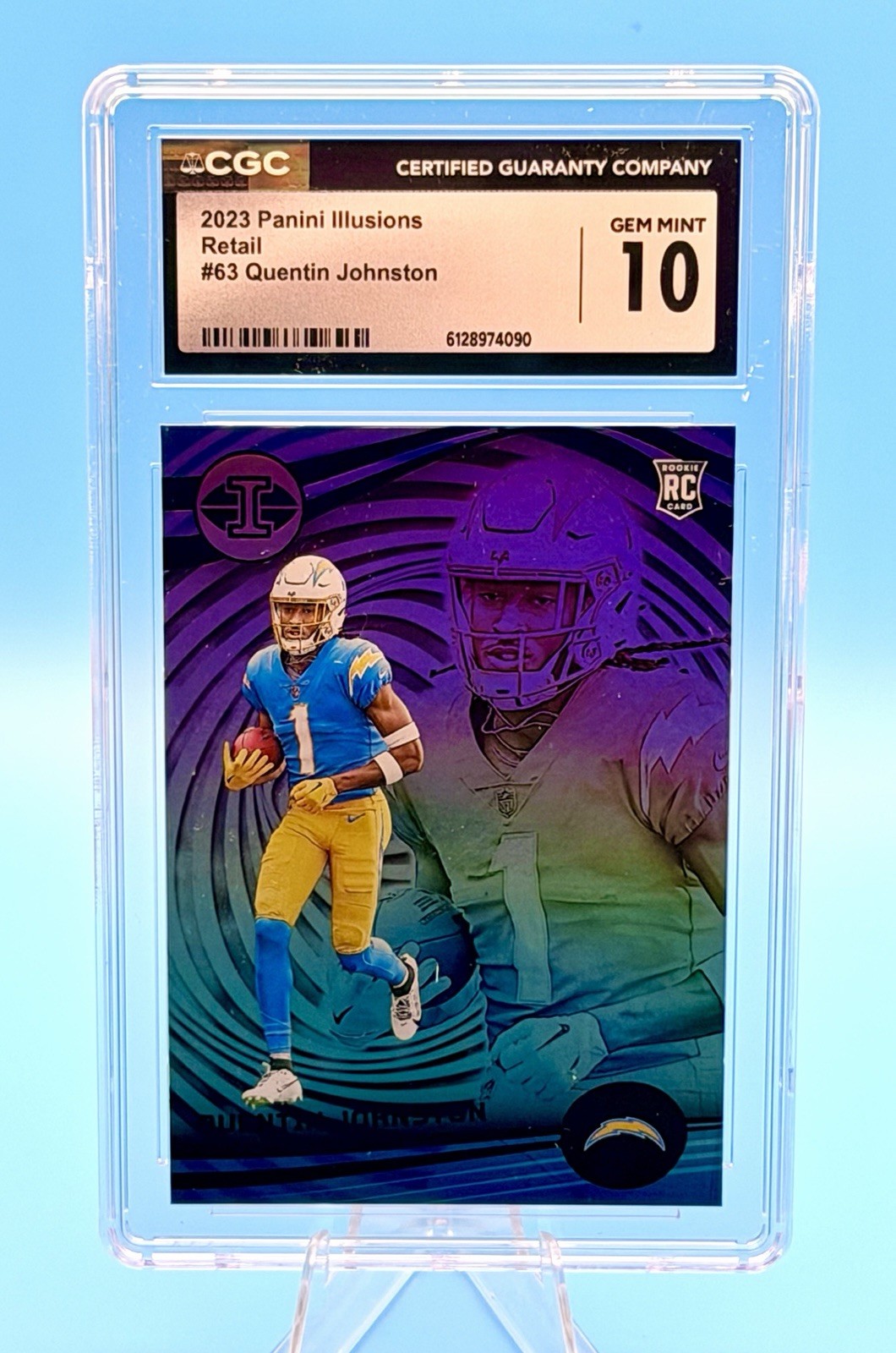Quentin Johnston Panini Illusions #63 Retail