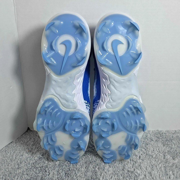 Nike Alpha Huarache Elite 4 Low MCS Baseball Cleats Mens Size 13 DX6962-415 Blue thumbnail 10