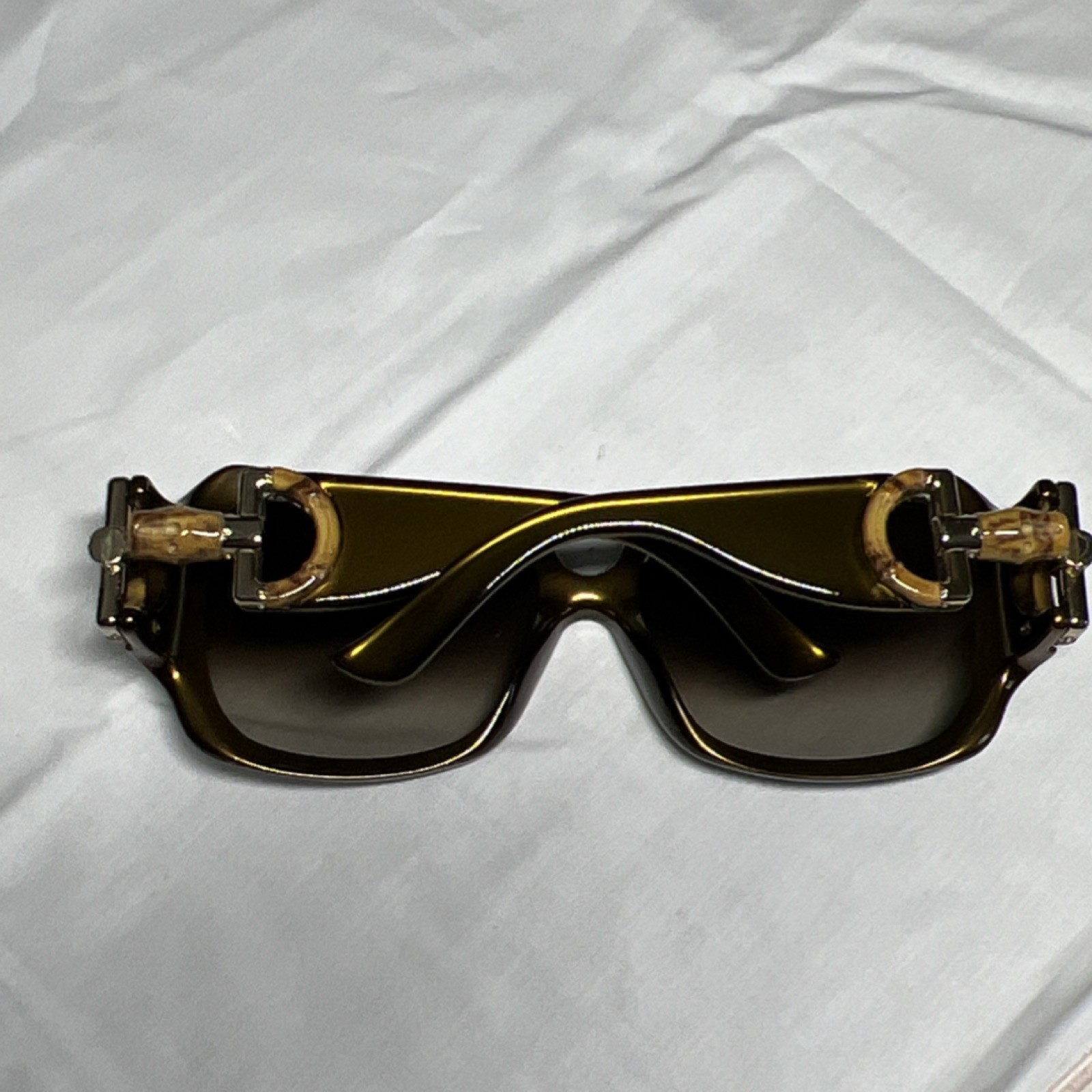 Gucci Oversized Square Brown Gradient Women's Sun… - image 4