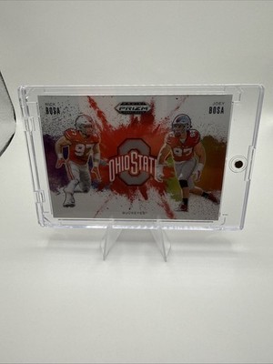 2025 Panini Prizm Draft Picks Nick Bosa Joey Bosa Dual Color Blast