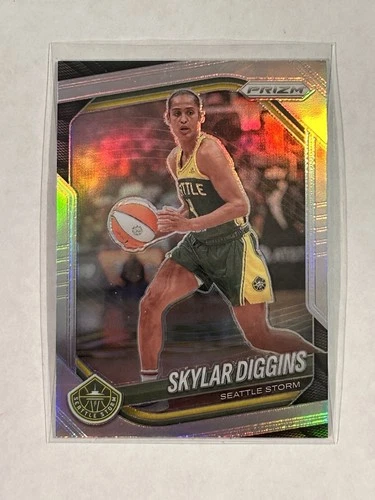 2025 Panini Prizm WNBA Skylar Diggins #123 Silver Prizm Seattle Storm