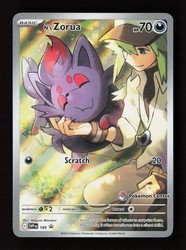 N's Zorua - 189 (Pokemon Center Exclusive) Holo Promo SV: Scarlet & Violet