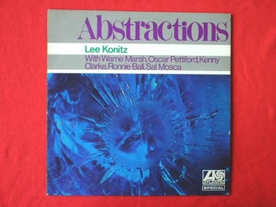 Lee Konitz Abstractions LP Atlantic 590020 EX/EX 1967