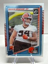 2025 Panini Donruss Optic Mason Graham rookie football card