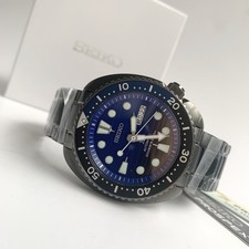 Seiko SRPD11K1 Prospex Save the Ocean Turtle Automatic Diver Black Steel Watch 5