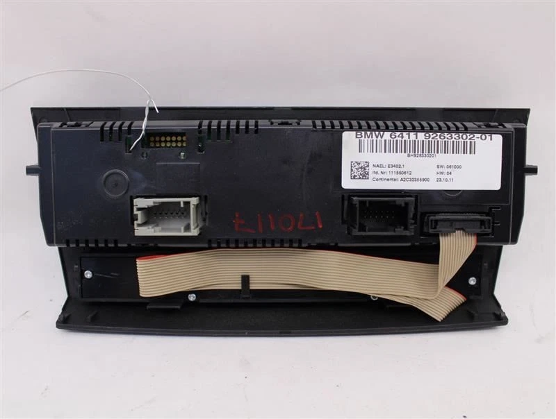 CONTROLES DE TEMPERATURA DELANTEROS 128i 135i 323i 328i 335i M1 M3 X1 10-15 861292 Foto 2 de 4