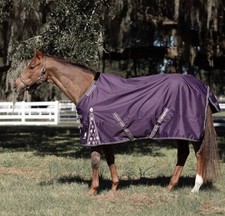 Equinavia Horse Heavy Weight Turnout Blanket 300g - Grape Purple NEW, 600 Denier