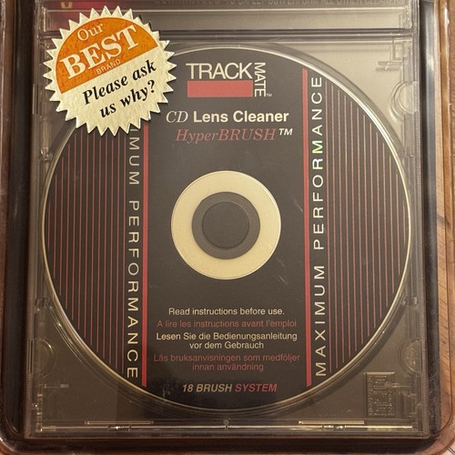 Vintage HyperBrush CD/DVD Laser Lens Cleaner Disc, Brush NEW | eBay