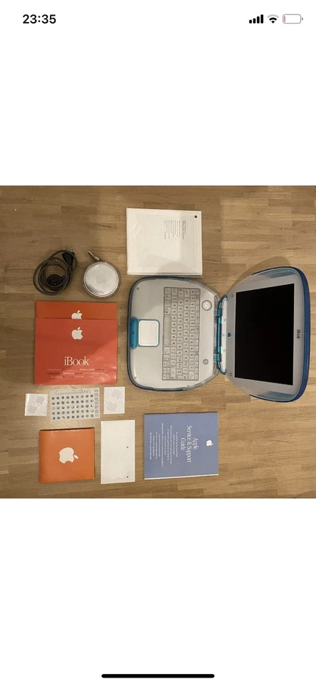 Apple iBook G3 Clamshell Inkl OVP