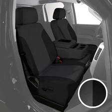 For Nissan Titan 17-22 Ultra Guard Ballistic 1st Row Charcoal with Black Custom