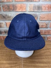 New Era Blank Solid Navy Blue 9fifty Strapback Hat Casual Wool