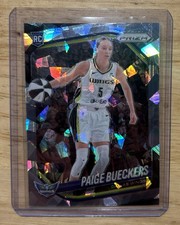 Paige Bueckers 2025 Panini Prizm WNBA #5 RC Cracked Ice Prizm Dallas Wings