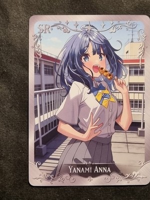 ANNA YANAMI - TOO MANY LOSING HELDINES - GODDESS STORY - WAIFU - SR - NEAR MINT