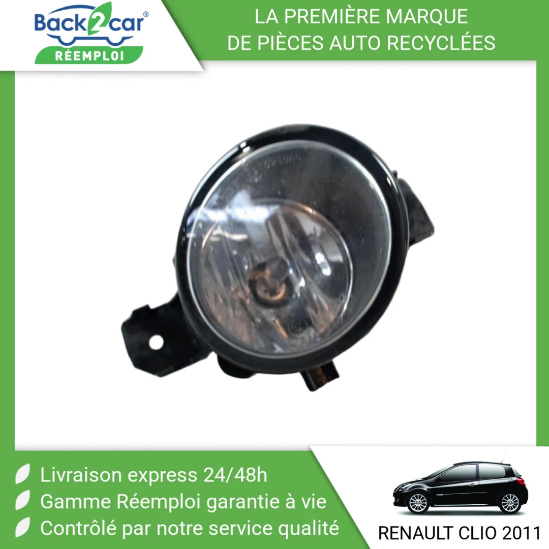 PHARE ANTIBROUILLARD AVANT DROIT RENAULT CLIO IV Phase 1 2012