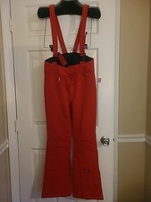 SLALOM Mens 32R SKI Pants - RED