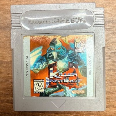 Killer Instinct (Nintendo Game Boy 1995) Authentic TESTED Fighting Arcade Game