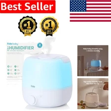 3-in-1 Cool Mist Humidifier for Large Rooms - 60 Hr Aroma Diffuser & Nightlight
