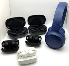 Lot of 6 JBL Bluetooth Wireless Earbuds & Headphone *see description* (C-4)