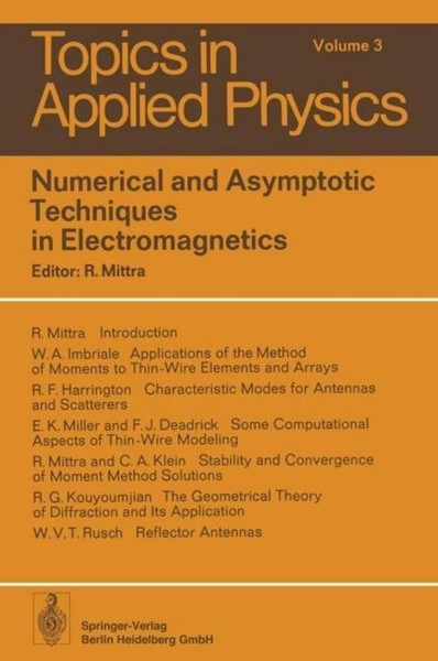Numerical And Asymptotic Techniques In Electromagnetics R. Mittra-image