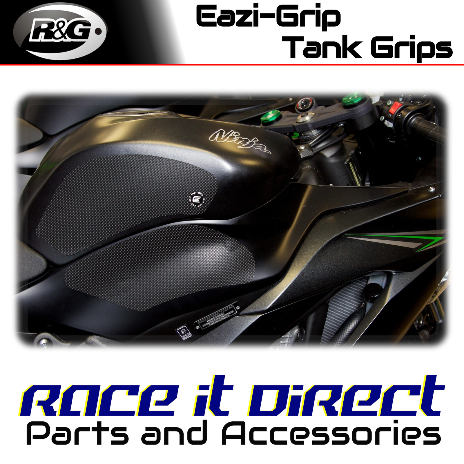 R&G - PRO408BL - Eazi-Grip Tank Grips