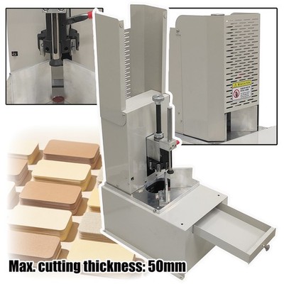 Electric Corner Rounding Punch Machine Smooth Edge Cutter with Safety Guard