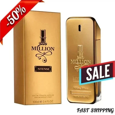 BRANDED 1 Million Eau De Parfum Spray for Men 100ml – Luxury Long-Lasting Fragrance