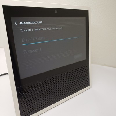 Amazon Echo Show Alexa 1st Gen Smart Assistant White Used Tested & Works