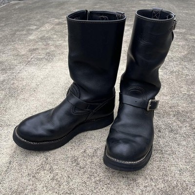 Wesco BOSS Engineer Boots, Size 11 1/2 D, Black #0928 | eBay